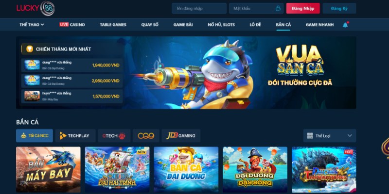 Sơ lược về bắn cá Lucky88